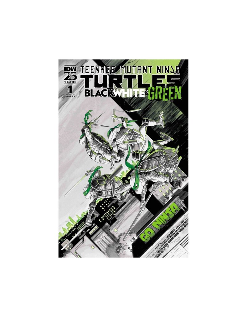 IDW Teenage Mutant Ninja Turtles: Black, White, & Green #1