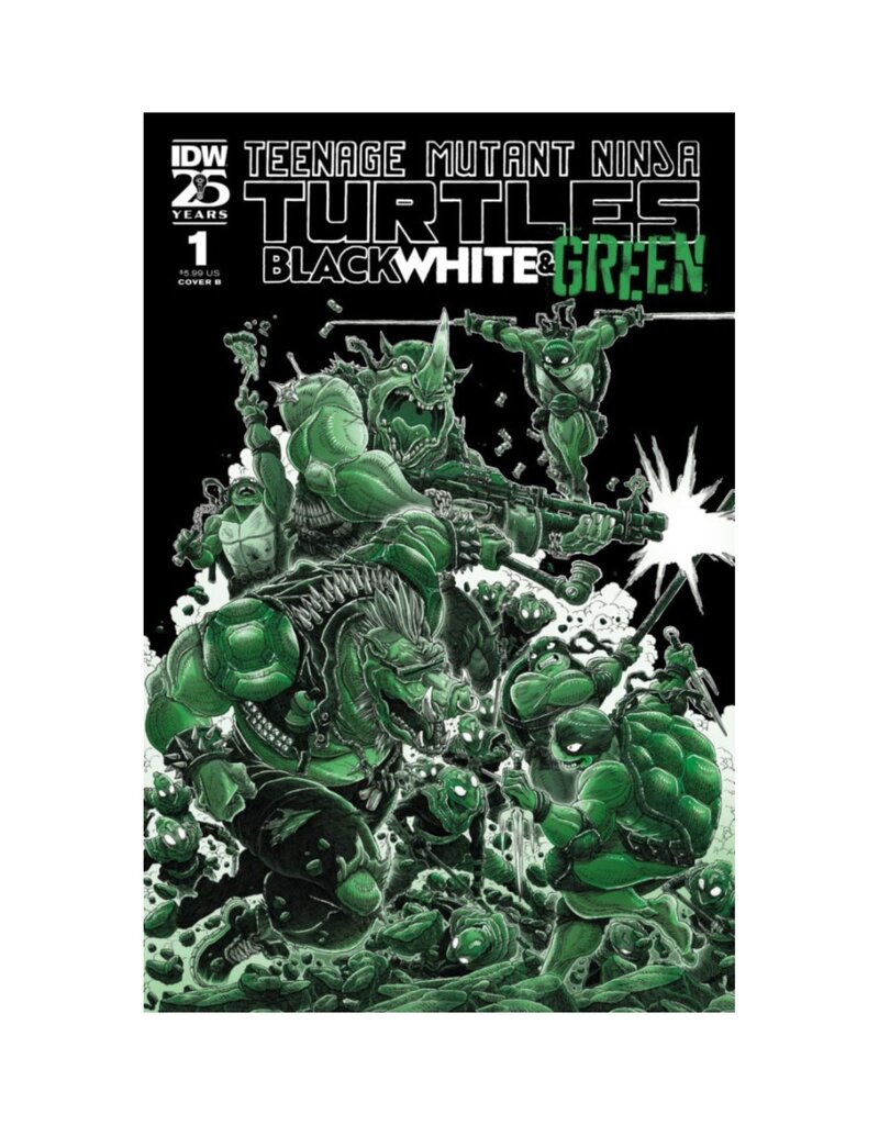 IDW Teenage Mutant Ninja Turtles: Black, White, & Green #1