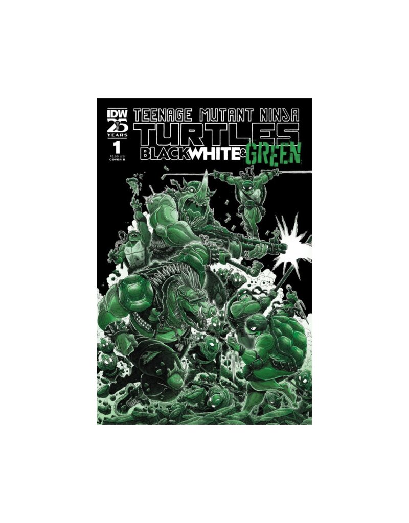 IDW Teenage Mutant Ninja Turtles: Black, White, & Green #1