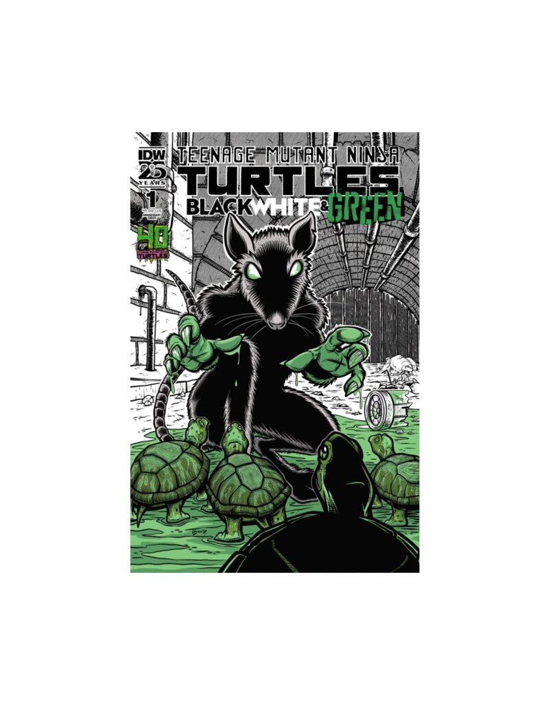 IDW Teenage Mutant Ninja Turtles: Black, White, & Green #1