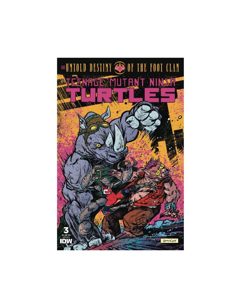 IDW Teenage Mutant Ninja Turtles: The Untold Destiny of the Foot Clan #3