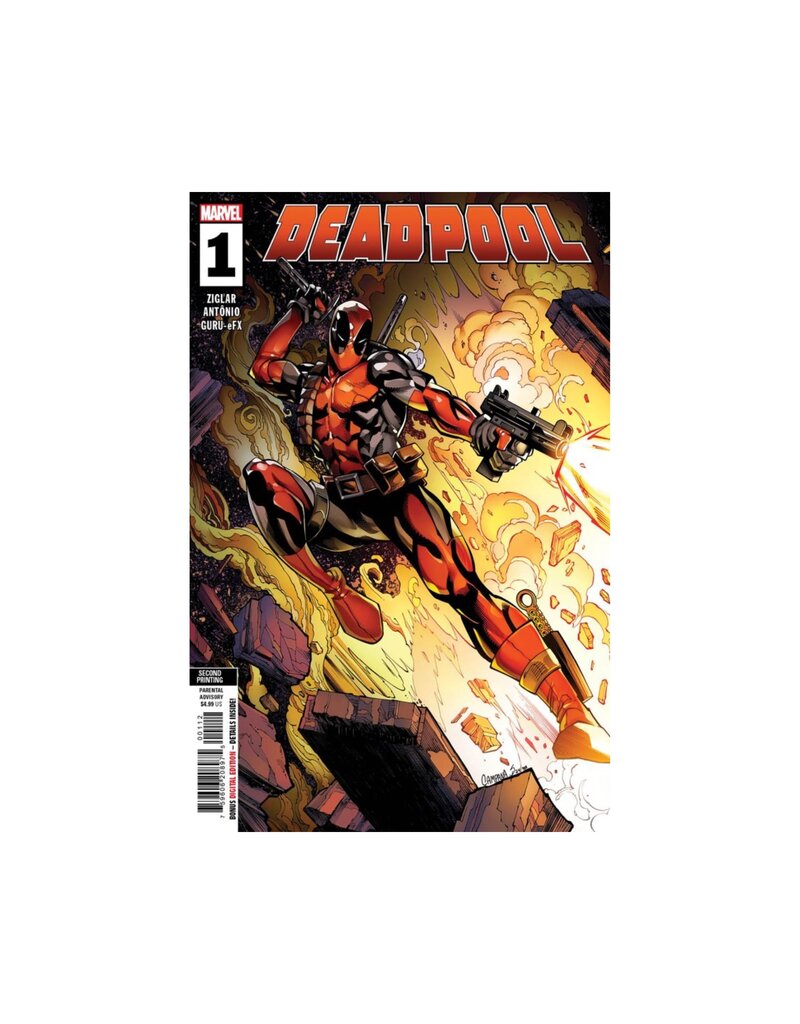 Marvel Deadpool #1 2nd Printing Chris Campana Variant