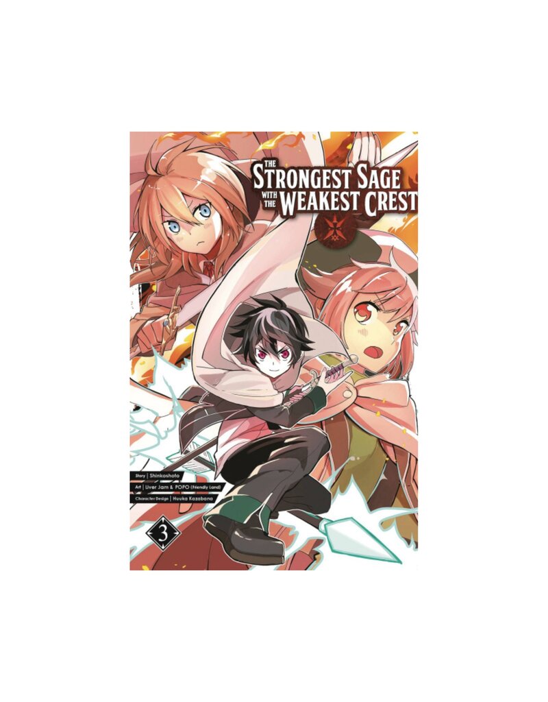 SQUARE ENIX MANGA The Strongest Sage With The Weakest Crest Vol. 3