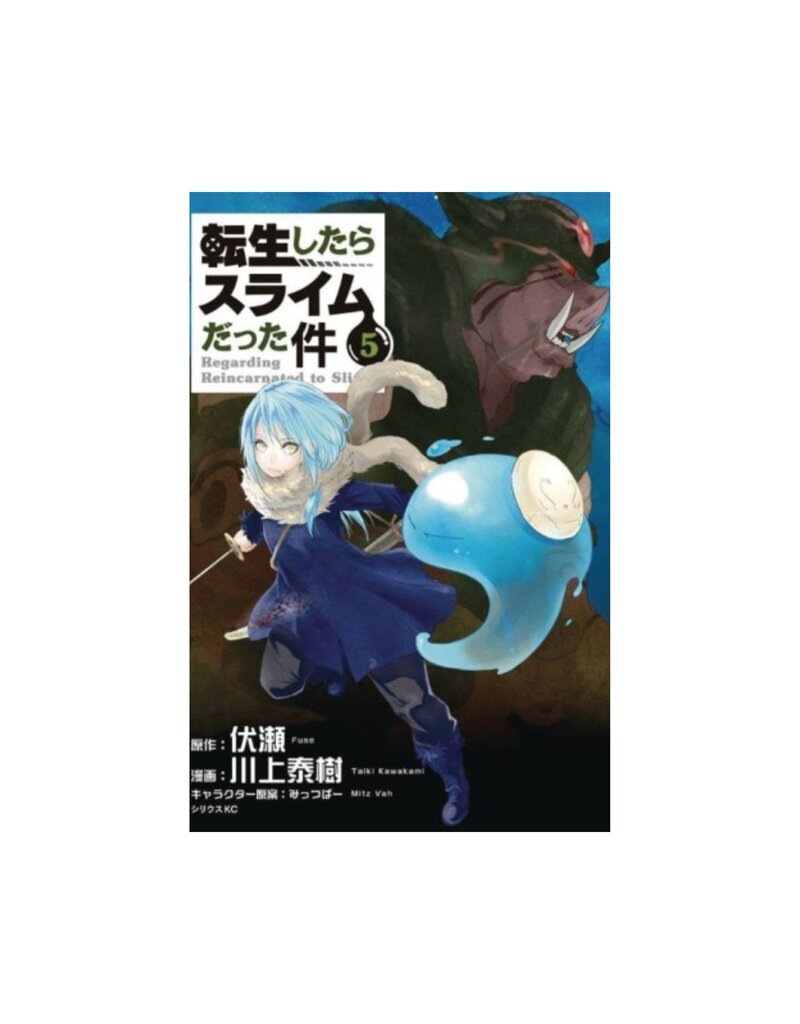Kodansha Comics That Time I Got Reincarnated As A Slime Vol. 5
