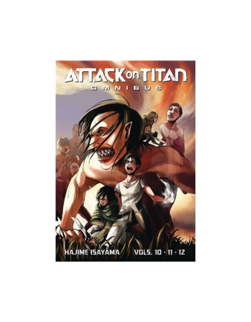 Kodansha Comics Attack On Titan Omnibus TP Vol 04 Vol 10-12