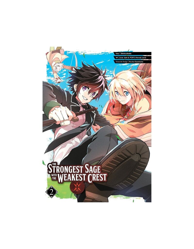 SQUARE ENIX MANGA Strongest Sage With The Weakest Crest GN Vol. 02