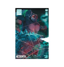 DC Justice League vs. Godzilla vs. Kong #7 Cover D 1:25 Mikel Janín Card Stock Variant