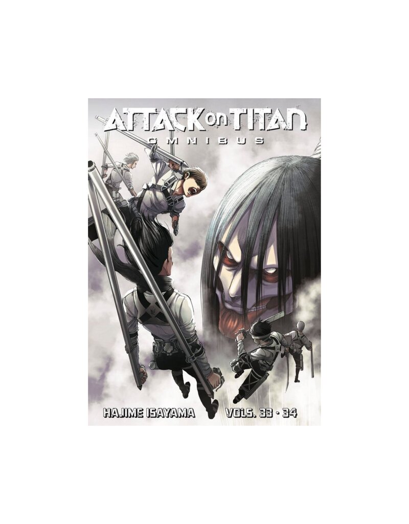Kodansha Comics Attack On Titan Omnibus TP Vol 12 Vol 33-34