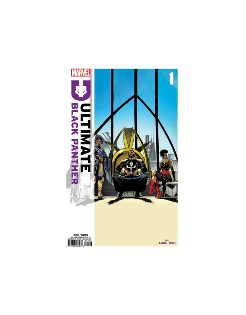 Marvel Ultimate Black Panther #1 4th Printing Stefano Caselli Variant