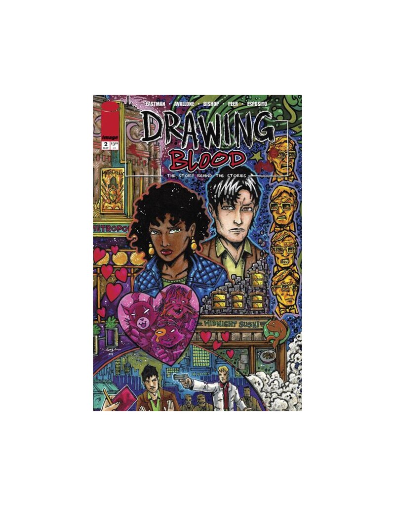 IMAGE COMICS Drawing Blood #2 (Of 12) Cvr A Kevin Eastman