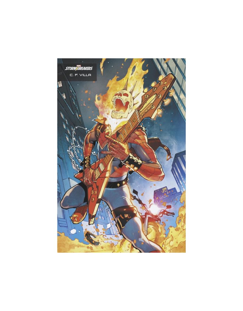 MARVEL PRH Spider-Punk Arms Race #4 Cf Villa Stormbreakers Var