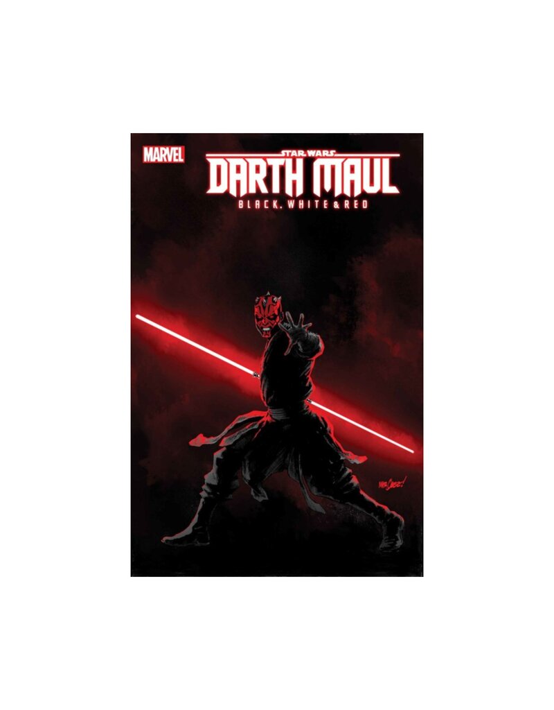 MARVEL PRH Star Wars: Darth Maul - Black, White & Red #2 1:25 David Marquez Variant