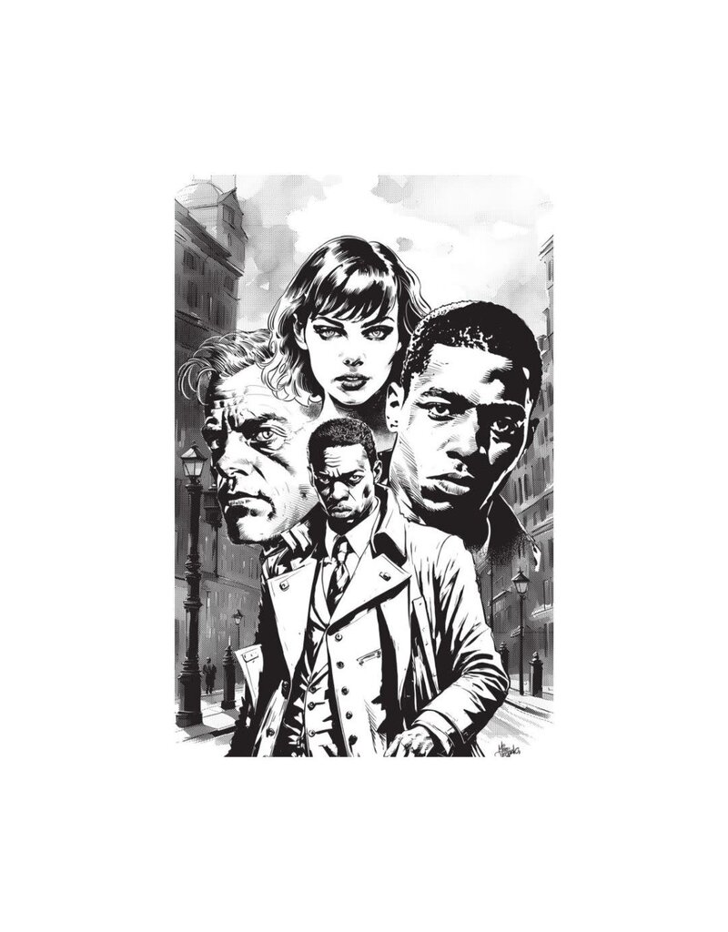 BOOM! STUDIOS Profane #1 Cover E Mike Deodato Jr. Line Art Virgin Variant