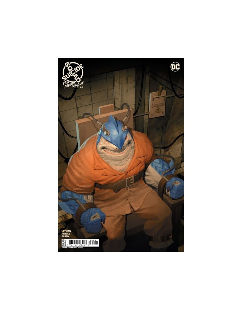 DC COMICS Suicide Squad: Kill Arkham Asylum #5 Cover B Ariel Olivetti Card Stock Variant