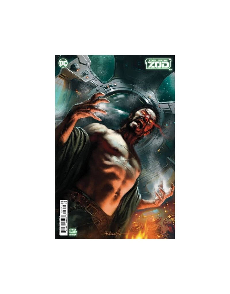 DC COMICS Kneel Before Zod #6 Cover B Lucio Parrillo Card Stock Variant