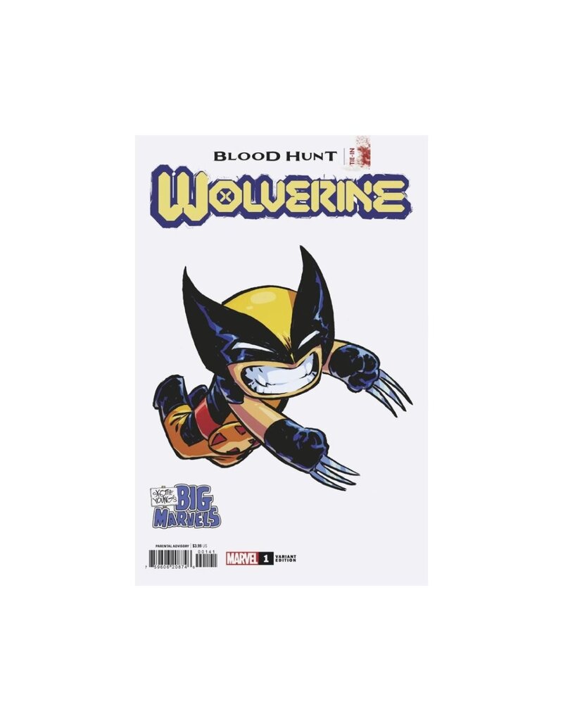 MARVEL PRH Wolverine: Blood Hunt #1 Skottie Young's Big Marvels Variant