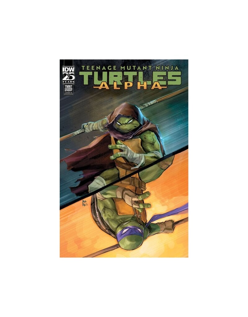 IDW Teenage Mutant Ninja Turtles: Alpha #1 Cover E 1:25 Rod Reis Variant
