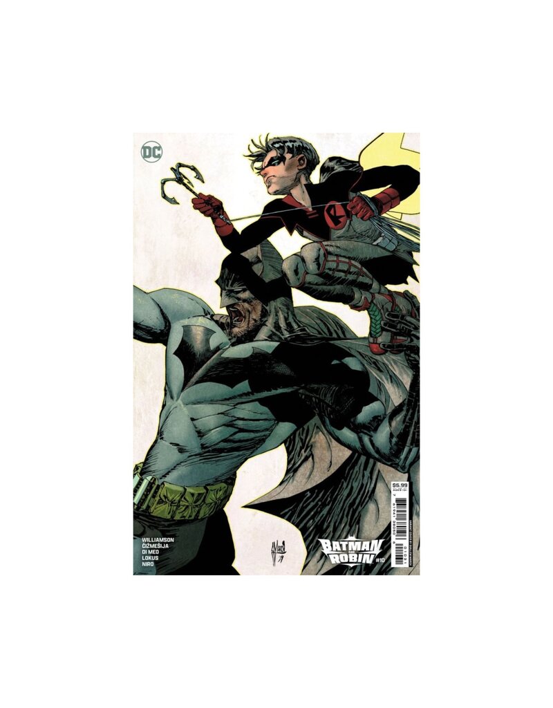 DC COMICS Batman and Robin #10 Cover C Guillem March Card Stock Variant