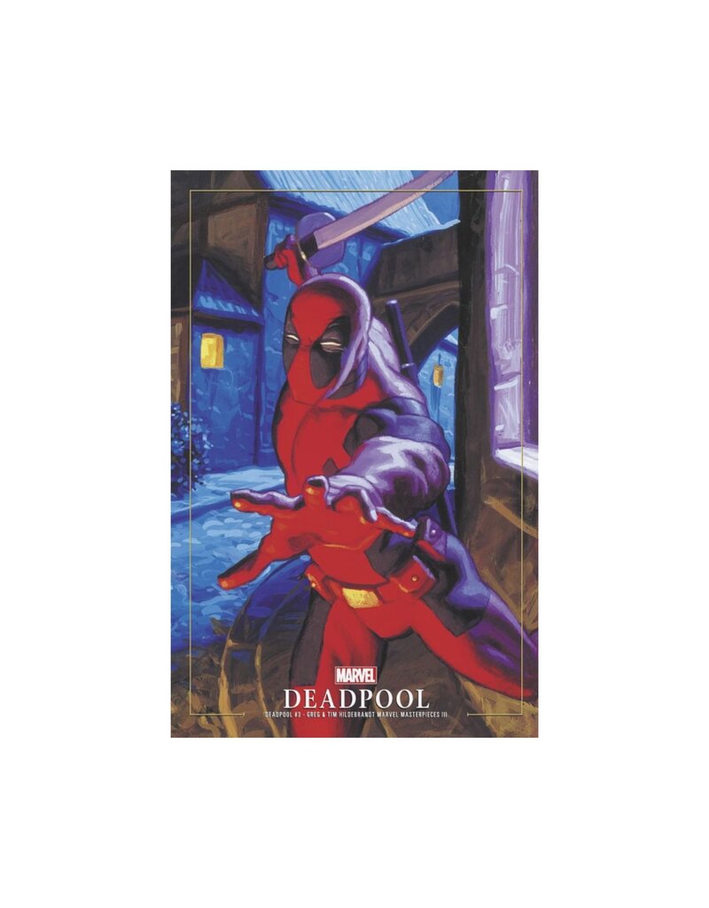 MARVEL PRH Deadpool #3 Greg & Tim Hildebrandt Deadpool Marvel Masterpieces III Variant