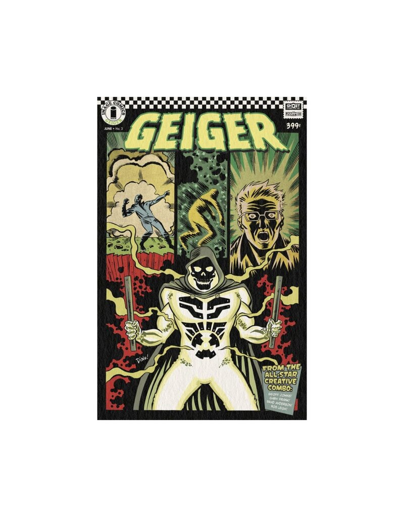 IMAGE COMICS Geiger #3 Cover B Dean Haspiel Variant