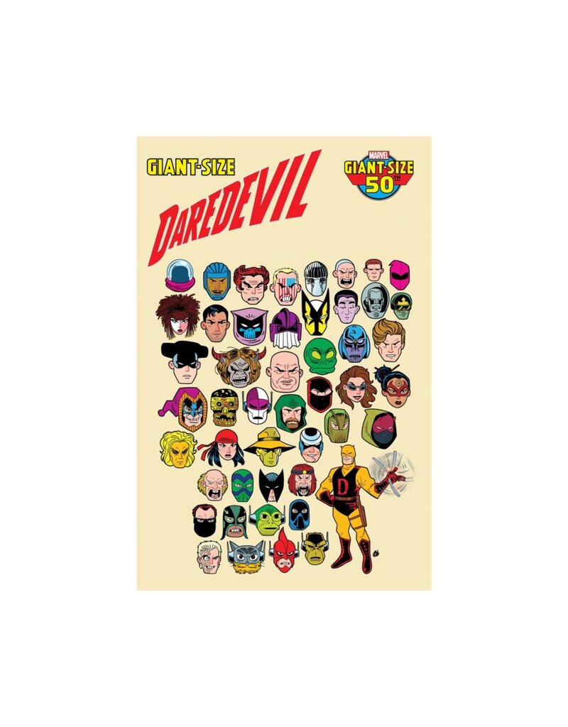 MARVEL PRH Giant-Size Daredevil #1 Dave Bardin Deadly Foes Variant