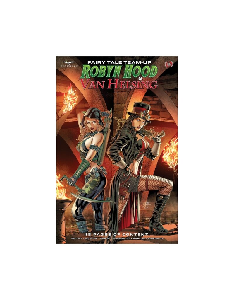 ZENESCOPE ENTERTAINMENT INC Fairy Tale Team Up: Robyn Hood & Van Helsing #1 Cover B Igor Vitorino Variant
