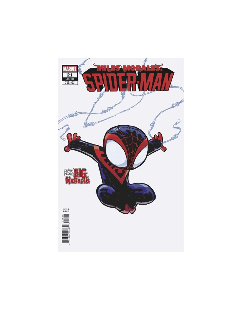 MARVEL PRH Miles Morales: Spider-Man #21 Skottie Young's Big Marvels Variant