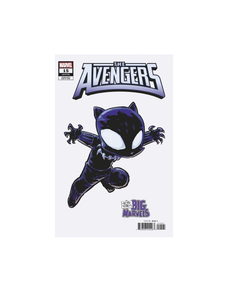 MARVEL PRH The Avengers #15 Skottie Young's Big Marvels Variant