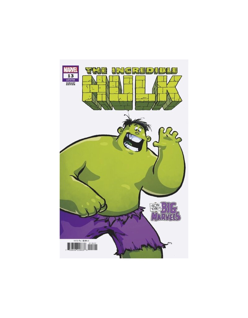 MARVEL PRH The Incredible Hulk #13 Skottie Young's Big Marvels Variant