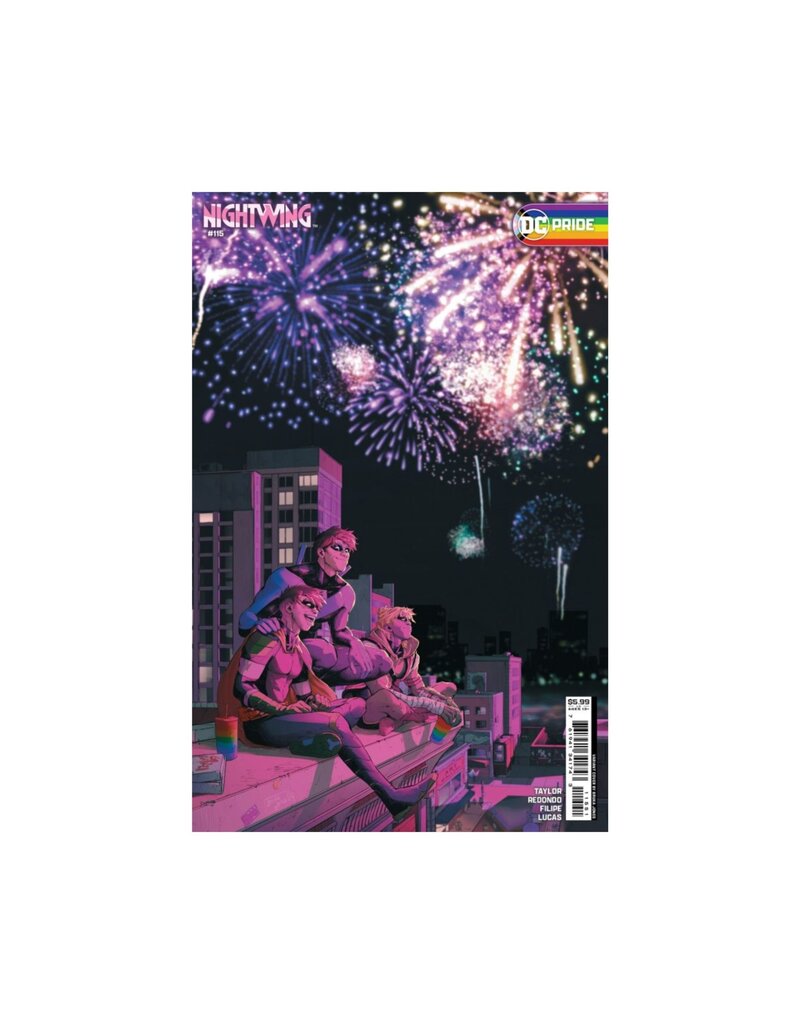 DC COMICS Nightwing #115 Cover D Bruka Jones DC Pride 2024 Card Stock Variant
