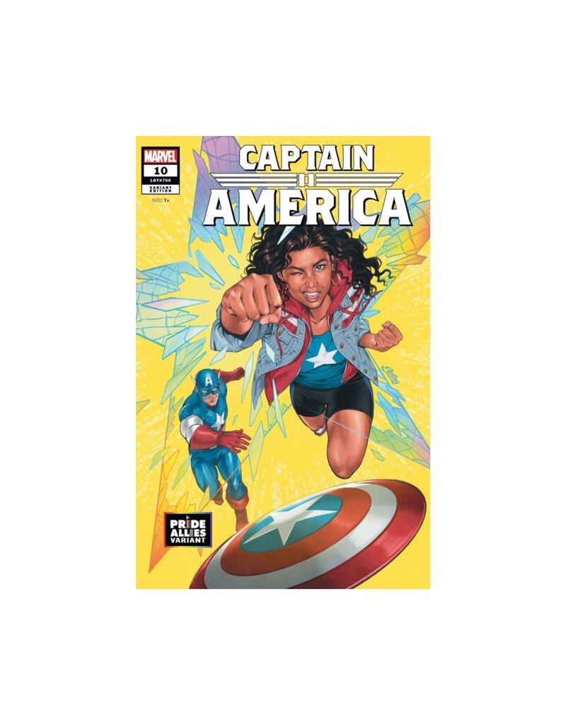 MARVEL PRH Captain America #10 Betsy Cola Pride Allies Variant