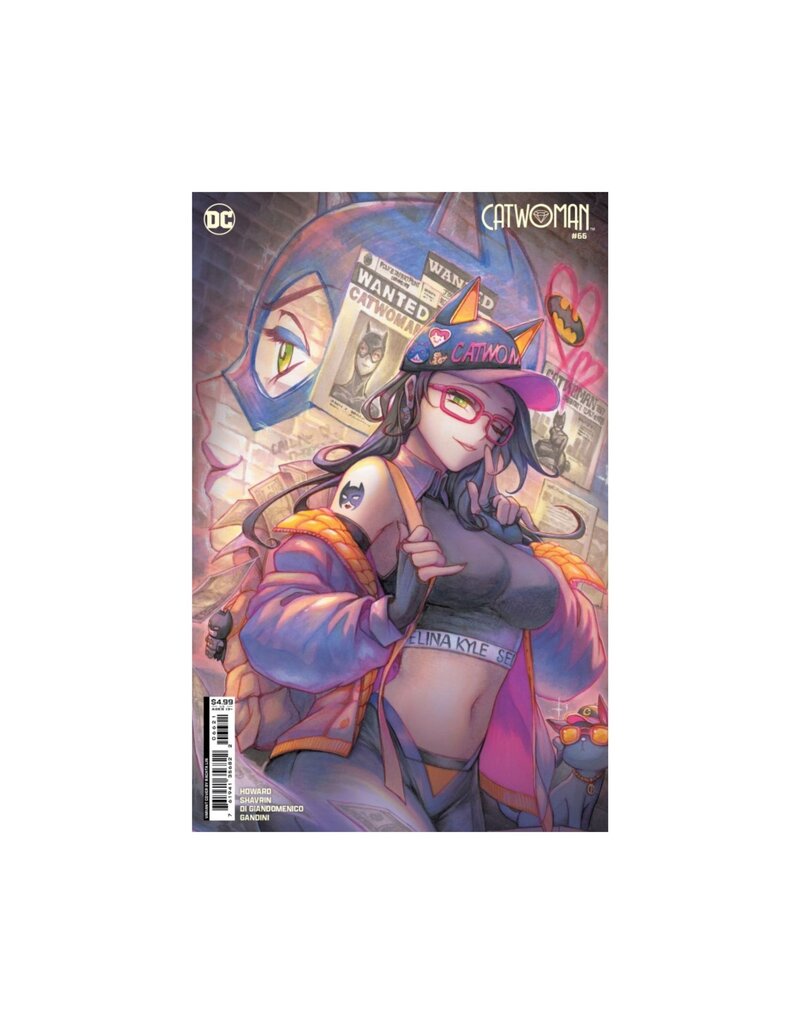 DC COMICS Catwoman #66 Cover B Rachta Lin Card Stock Variant