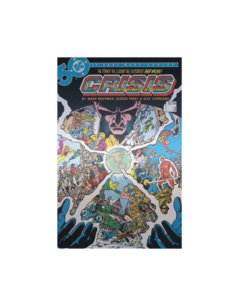 DC COMICS Crisis on Infinite Earths #3 Facsimile Edition 2024 Foil Variant