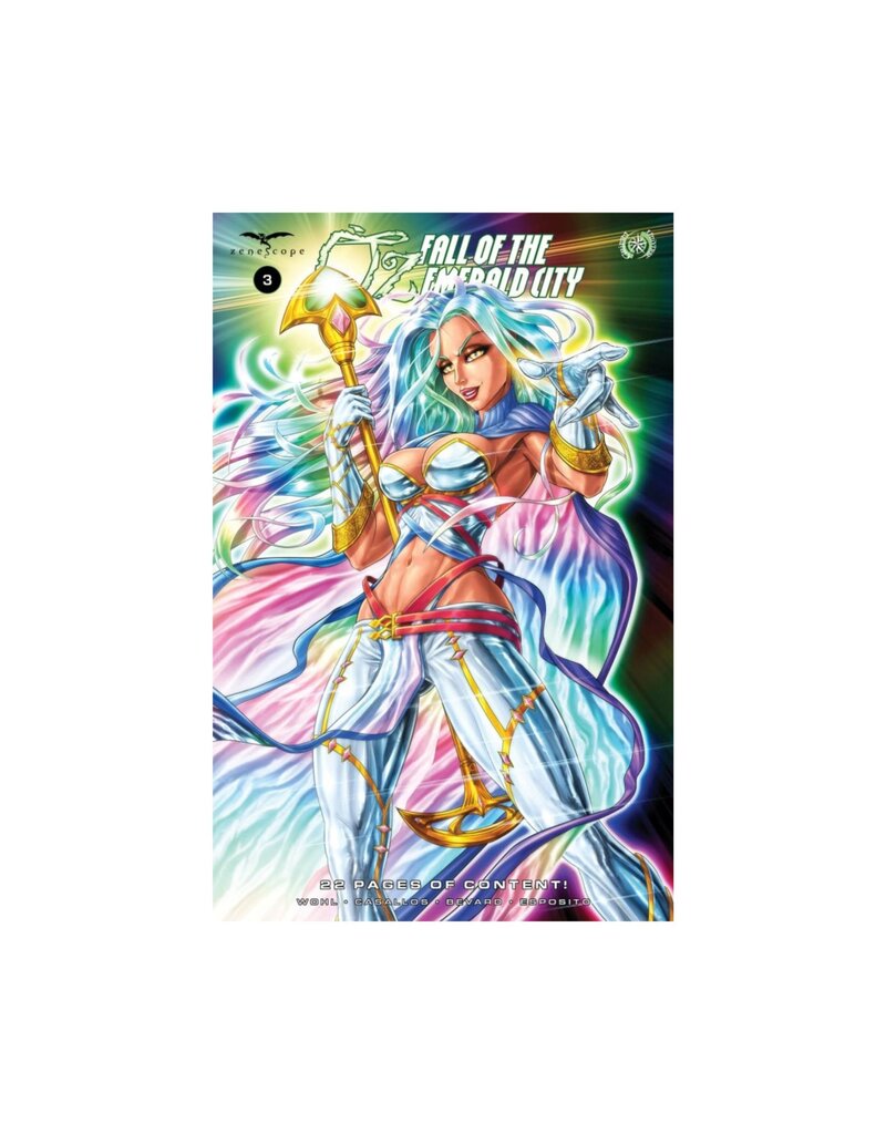 ZENESCOPE ENTERTAINMENT INC Oz: Fall of Emerald City #3 Cover C J Cardygrade Variant