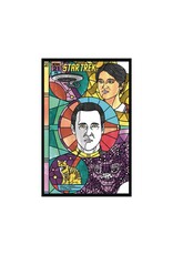 IDW-PRH Star Trek #21 Cover C 1:10 J.J. Lendl Stained Glass Connecting Variant