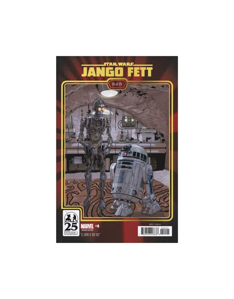 MARVEL PRH Star Wars: Jango Fett #4 Chris Sprouse The Phantom Menace 25th Anniversary Variant