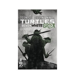 IDW-PRH Teenage Mutant Ninja Turtles: Black, White, & Green #2 Cover B Jeffrey Love Variant