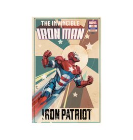 MARVEL PRH The Invincible Iron Man #19 Rod Reis Iron Patriot Variant