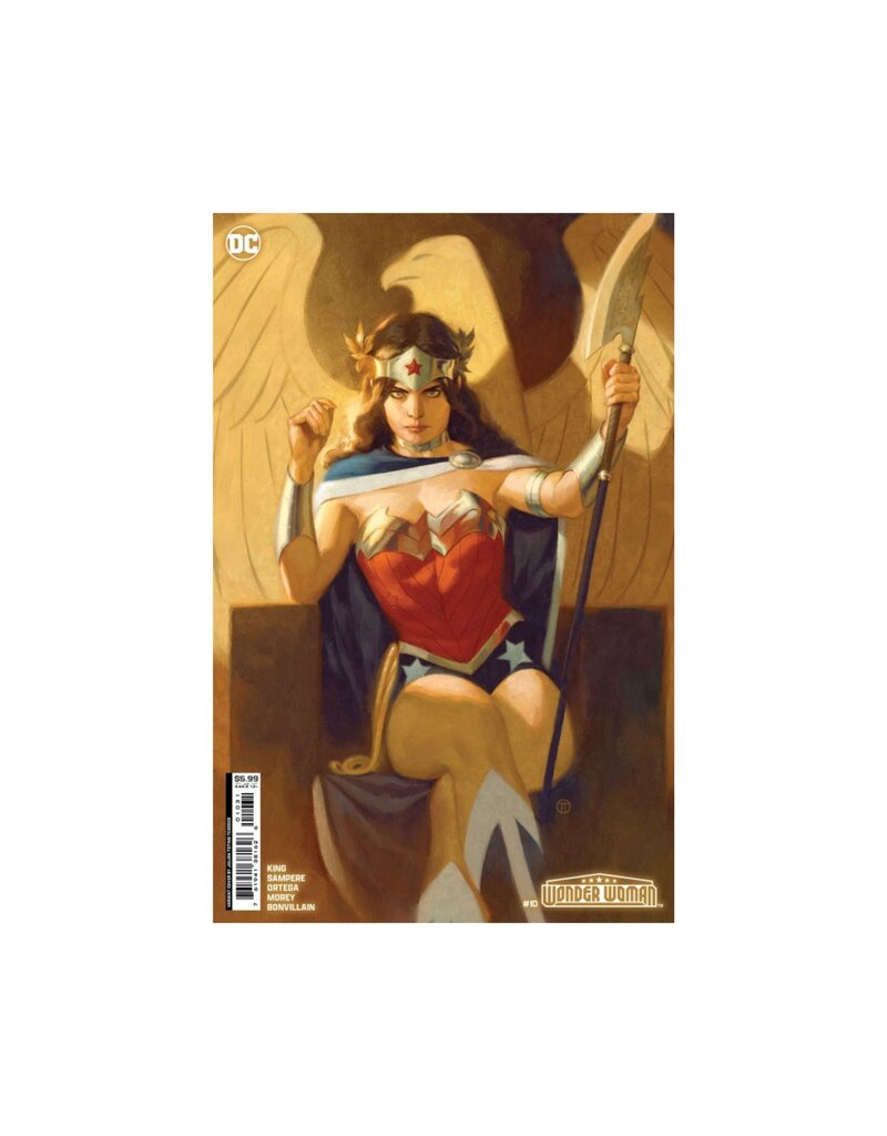 DC COMICS Wonder Woman #10 Cover B Julian Totino Tedesco Card Stock Variant