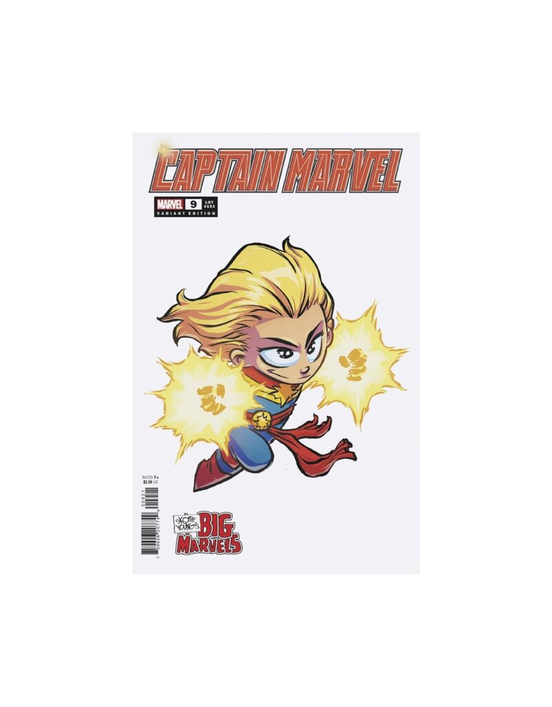MARVEL PRH Captain Marvel #9 Skottie Young's Big Marvels Variant