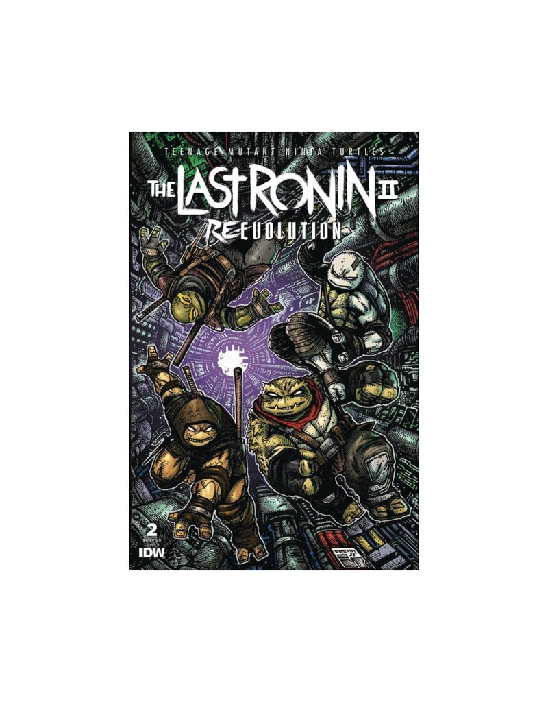 IDW-PRH Teenage Mutant Ninja Turtles: The Last Ronin II - Re-Evolution #2 Cover B Kevin Eastman Variant