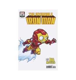 MARVEL PRH The Invincible Iron Man #19 Skottie Young's Big Marvels Variant