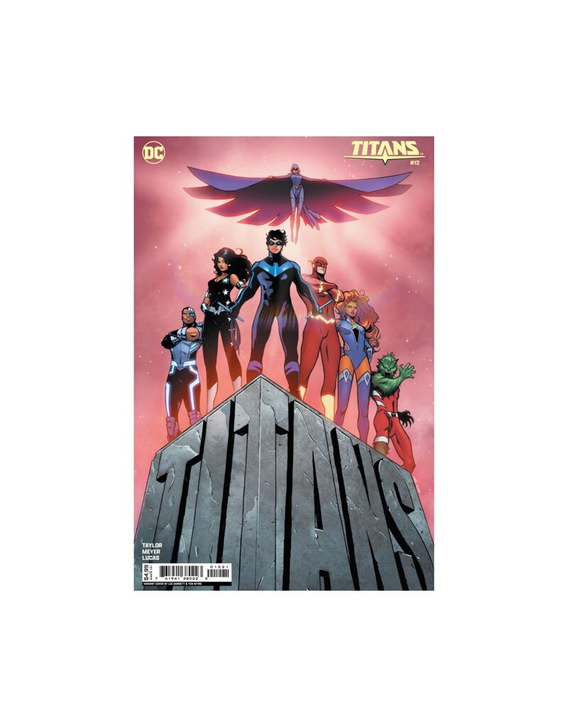 DC COMICS Titans #12 Cover C Lee Garbett Card Stock Variant