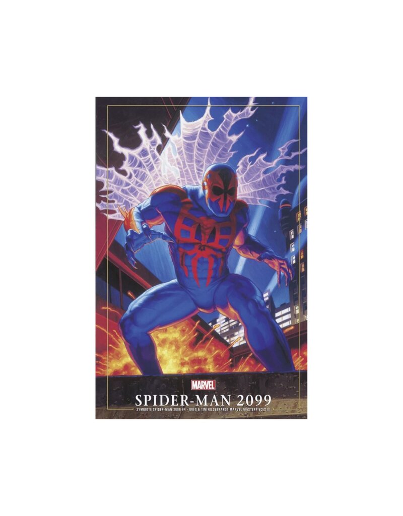 MARVEL PRH Symbiote Spider-Man 2099 #4 Greg Hildebrandt Spider-Man 2099 Marvel Masterpieces III Variant
