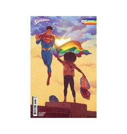 DC COMICS Superman #15 Cover E Angel Solorzano DC Pride 2024 Card Stock Variant