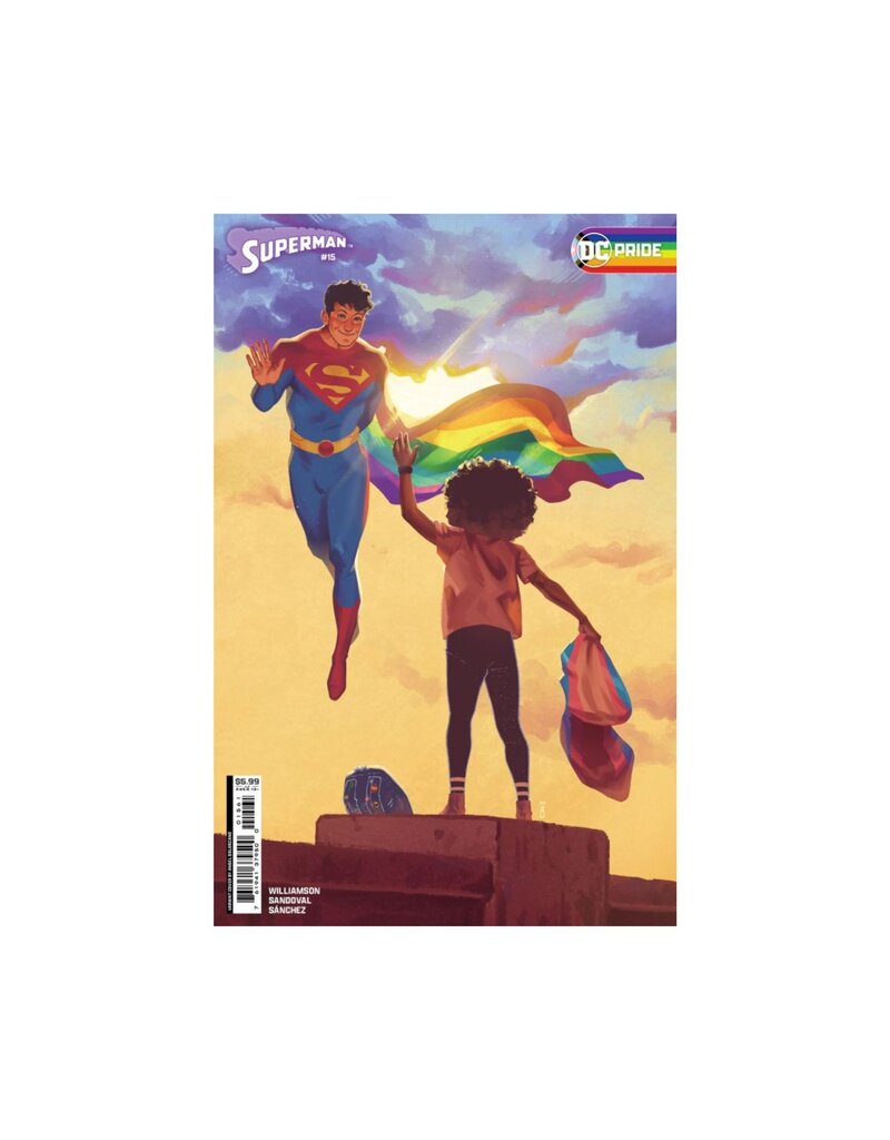 DC COMICS Superman #15 Cover E Angel Solorzano DC Pride 2024 Card Stock Variant