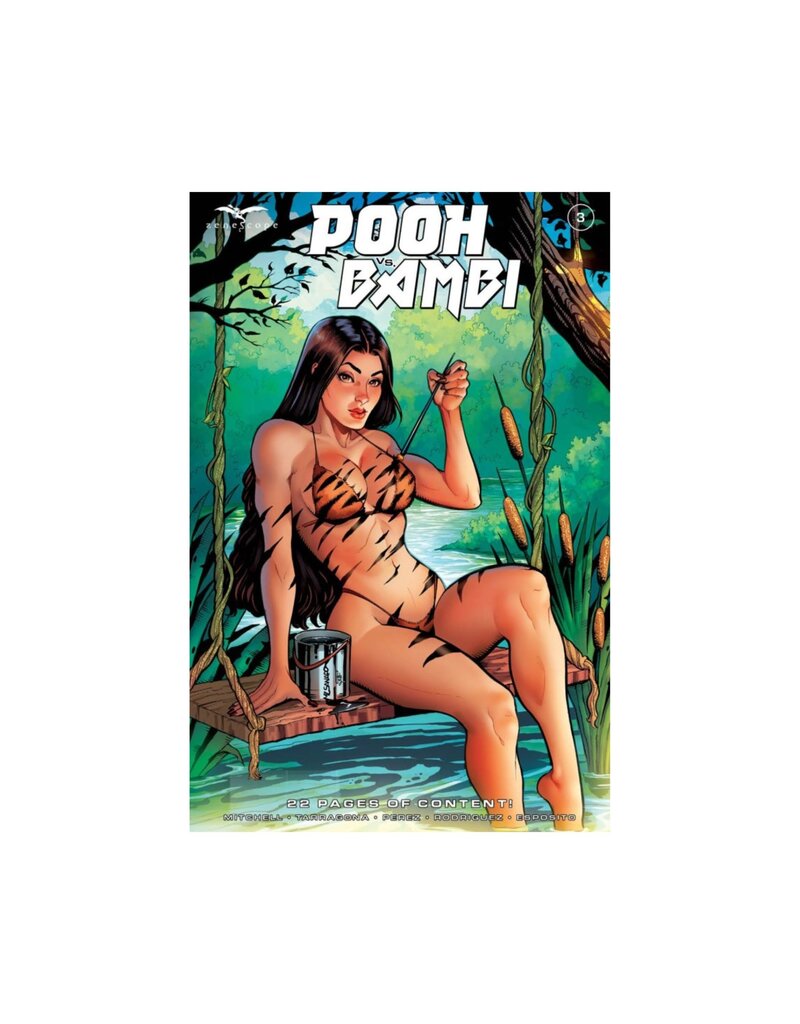 ZENESCOPE ENTERTAINMENT INC Pooh vs. Bambi #3 Cover C Maria Laura Sanapo Variant
