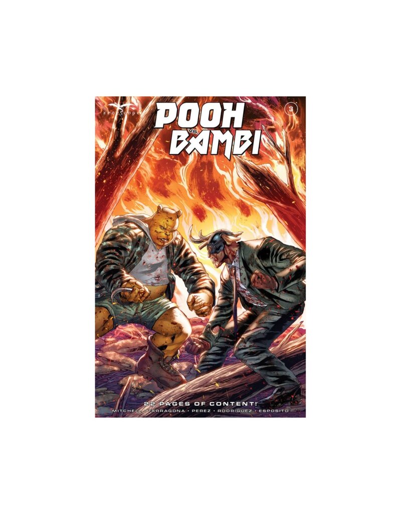 ZENESCOPE ENTERTAINMENT INC Pooh vs. Bambi #3 Cover B Igor Vitorino Variant