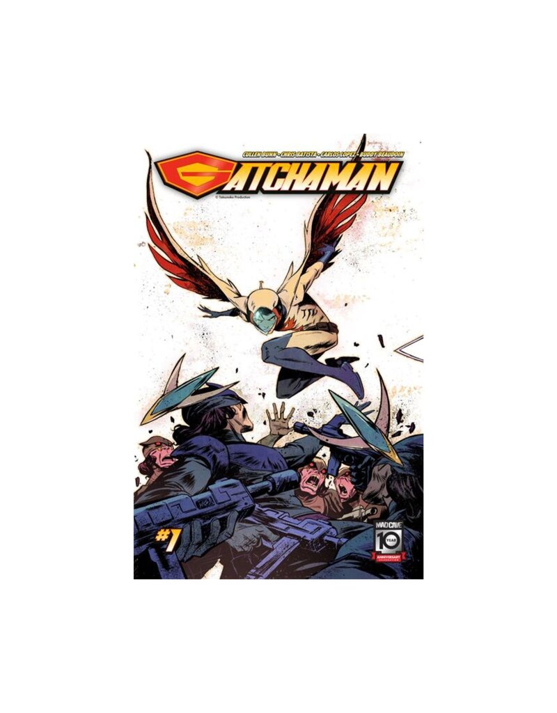 Gatchaman #1 Cover B Sanford Greene Connecting Variant