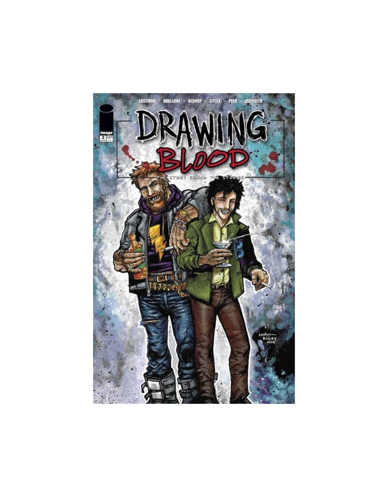 IMAGE COMICS Drawing Blood #3 Cover C Simon Bisley & Kevin Eastman Variant